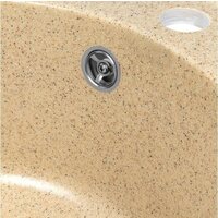 Кухонная мойка Saniteco Nova (песок) - Превью изображения №8 — Интернет-магазин Time-Shop