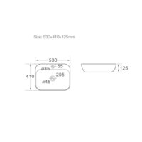 Умывальник SantiLine SL-1024 - Превью изображения №2 — Интернет-магазин Time-Shop