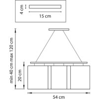 Подвесная люстра Lightstar Nubi Legno 802135 - Превью изображения №7 — Интернет-магазин Time-Shop