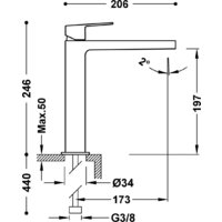 Смеситель Tres 21120301Om - Превью изображения №2 — Интернет-магазин Time-Shop