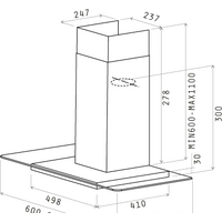 Кухонная вытяжка Elica Flat Glass IX/A/90 - Превью изображения №4 — Интернет-магазин Time-Shop