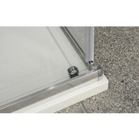 Душевой уголок BelBagno UNIQUE-A-2-75/90-C-Cr (прозрачное стекло) - Превью изображения №6 — Интернет-магазин Time-Shop