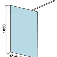 Душевая стенка WeltWasser WW400 110G-1 - Превью изображения №4 — Интернет-магазин Time-Shop