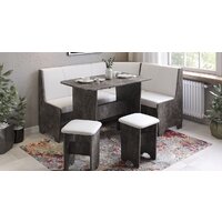 Трия Техас исп. 1 (ателье темный/экокожа белый)