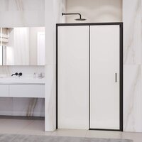 Душевая дверь RGW PA-017B R 350801718-24 (черный/матовое стекло) - Превью изображения №2 — Интернет-магазин Time-Shop