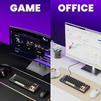 Клавиатура Royal Kludge RK68 HE Phantom (RK Mint) - Превью изображения №11 — Интернет-магазин Time-Shop