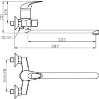 Смеситель Agger A0621100 - Превью изображения №12 — Интернет-магазин Time-Shop
