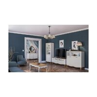 Тумба Мебель Неман Тиффани МН-041-10 (белый/прованс) - Превью изображения №3 — Интернет-магазин Time-Shop