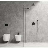 Душевая стенка Omnires Marina DNR12XBLTR - Превью изображения №4 — Интернет-магазин Time-Shop