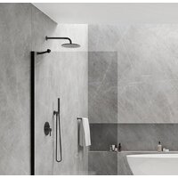 Душевая стенка Omnires Marina DNR12XBLTR - Превью изображения №2 — Интернет-магазин Time-Shop