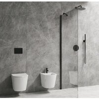 Душевая стенка Omnires Marina DNR12XBLTR - Превью изображения №3 — Интернет-магазин Time-Shop