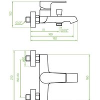 Смеситель Laveo Largo BAH 010D - Превью изображения №2 — Интернет-магазин Time-Shop