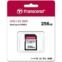 Карта памяти Transcend SDXC 300S 256GB - Превью изображения №2 — Интернет-магазин Time-Shop