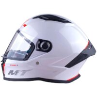 Мотошлем MT Helmets Stinger 2 Solid (XL, белый перламутр) - Превью изображения №2 — Интернет-магазин Time-Shop