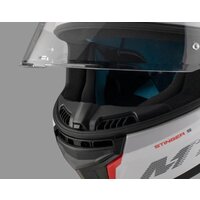 Мотошлем MT Helmets Stinger 2 Solid (XL, белый перламутр) - Превью изображения №7 — Интернет-магазин Time-Shop