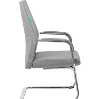 Офисный стул Бюрократ _JONS-LOW-V (серый) - Превью изображения №3 — Интернет-магазин Time-Shop