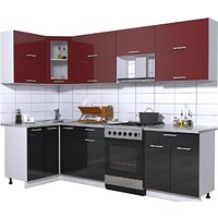 Интерлиния Мила Gloss 60-12x27 (бордовый/черный глянец)