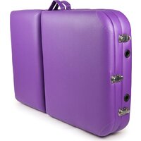 Массажный стол Atlas Sport 60 см складной 3-с деревянный (фиолетовый) - Превью изображения №4 — Интернет-магазин Time-Shop