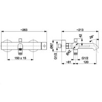 Смеситель KFA Armatura Moza 503402034 - Превью изображения №2 — Интернет-магазин Time-Shop
