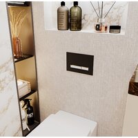 Инсталляция для унитаза Lavinia Boho Relfix 5 в 1 77010045 (матовый черный/белый пластик) - Превью изображения №3 — Интернет-магазин Time-Shop