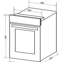 Электрический духовой шкаф HOMSair OEM451BK - Превью изображения №2 — Интернет-магазин Time-Shop