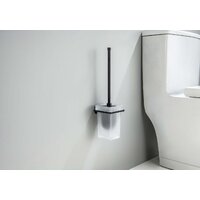 Ершик для унитаза Aquatek Либра AQ4310MB (черный матовый) - Превью изображения №3 — Интернет-магазин Time-Shop