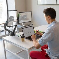 Кронштейн для монитора Kromax Office-14 (черный) - Превью изображения №2 — Интернет-магазин Time-Shop