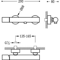Смеситель Tres Max-Tres 06116701 - Превью изображения №2 — Интернет-магазин Time-Shop