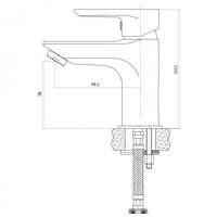Смеситель Cersanit Vero A63060 - Превью изображения №7 — Интернет-магазин Time-Shop