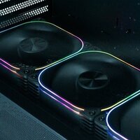 Корпус XASTRA Q500M 6ARGB-FG-C10-UC (черный) - Превью изображения №9 — Интернет-магазин Time-Shop