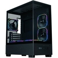 Корпус XASTRA Q500M 6ARGB-FG-C10-UC (черный) - Превью изображения №3 — Интернет-магазин Time-Shop
