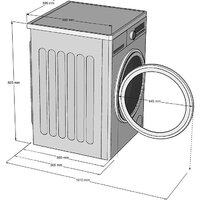 Стиральная машина Korting KWMI 14IS94 - Превью изображения №2 — Интернет-магазин Time-Shop
