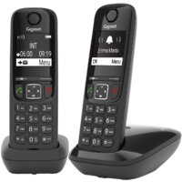 Gigaset AS690 DUO (черный)