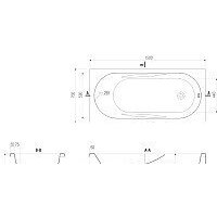 Ванна Cersanit Mito Red 150x70 (с каркасом и экраном) - Превью изображения №9 — Интернет-магазин Time-Shop