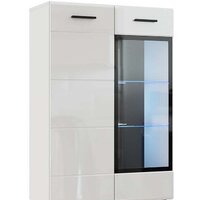 Комод НК-Мебель Gloss КМВ-80 71373136 (белый-белый глянец) - Превью изображения №2 — Интернет-магазин Time-Shop