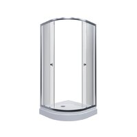 Душевой уголок Triton Альфа-Хром 90х90 (с поддоном) - Превью изображения №2 — Интернет-магазин Time-Shop