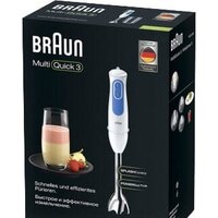 Погружной блендер Braun MQ 3000 WH Smoothie+ - Превью изображения №11 — Интернет-магазин Time-Shop