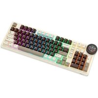 Клавиатура Royal Kludge N99 Mokko Grey (RK Cream) - Превью изображения №6 — Интернет-магазин Time-Shop