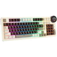 Клавиатура Royal Kludge N99 Mokko Grey (RK Cream) - Превью изображения №4 — Интернет-магазин Time-Shop