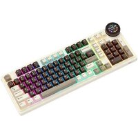 Клавиатура Royal Kludge N99 Mokko Grey (RK Cream) - Превью изображения №5 — Интернет-магазин Time-Shop