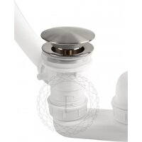 Сифон Filarete FL90 (никель) - Превью изображения №2 — Интернет-магазин Time-Shop