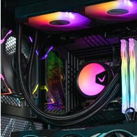 Система жидкостного охлаждения для процессора Valkyrie A240 ARGB (черный) - Превью изображения №6 — Интернет-магазин Time-Shop