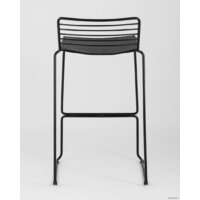 Стул Stool Group Danny (черный с черной подушкой) - Превью изображения №5 — Интернет-магазин Time-Shop