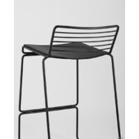 Стул Stool Group Danny (черный с черной подушкой) - Превью изображения №7 — Интернет-магазин Time-Shop