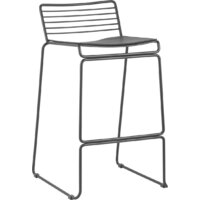 Stool Group Danny (черный с черной подушкой)