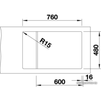 Кухонная мойка Blanco Elon XL 6 S (белый) 524838 - Превью изображения №3 — Интернет-магазин Time-Shop