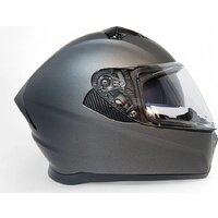 Мотошлем AIM JK320 320-005-L (L, серый металлик) - Превью изображения №4 — Интернет-магазин Time-Shop