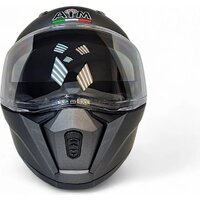 Мотошлем AIM JK320 320-005-L (L, серый металлик) - Превью изображения №5 — Интернет-магазин Time-Shop