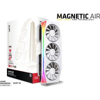 Видеокарта XFX Mercury AMD Radeon RX 9070 XT OC White Magnetic Air Edition RGB RX-97TMARGW9 - Превью изображения №6 — Интернет-магазин Time-Shop