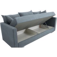 Диван Krones Эллада мод.2 (велюр, графит) - Превью изображения №2 — Интернет-магазин Time-Shop